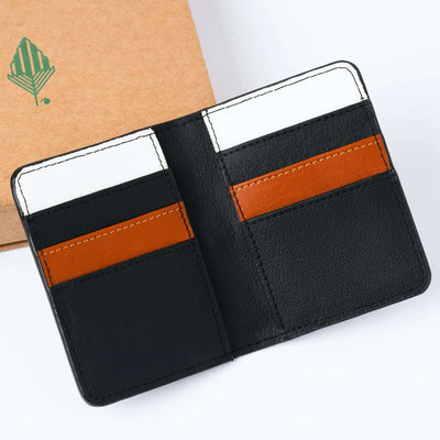 Neith - Cactus Leather Cardholder | Vegan Leather & Cork (Green) – Card Sleeves on Brown Living™. SKU: CHGH_8006. Img 17.