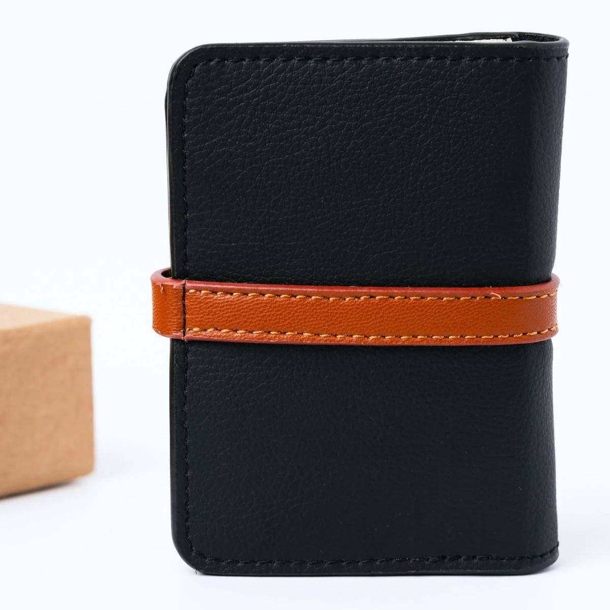 Neith - Cactus Leather Cardholder | Vegan Leather & Cork (Green) – Card Sleeves on Brown Living™. SKU: CHGH_8006. Img 18.