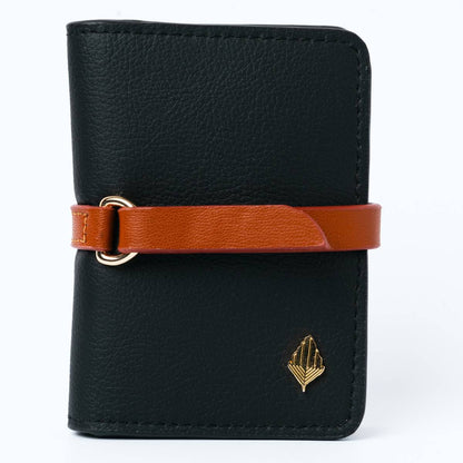 Neith - Cactus Leather Cardholder | Vegan Leather & Cork (Green) – Card Sleeves on Brown Living™. SKU: CHGH_8006. Img 23.