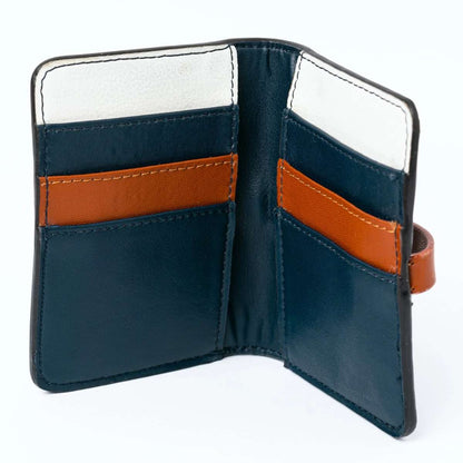 Neith - Cactus Leather Cardholder | Vegan Leather & Cork (Green) – Card Sleeves on Brown Living™. SKU: CHGH_8007. Img 14.