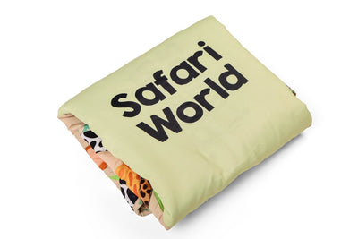 Newborn Sensory Round Playmat Jungle Theme Baby Play Mat – Play Mats on Brown Living™. SKU: NSPJUN. Img 10.