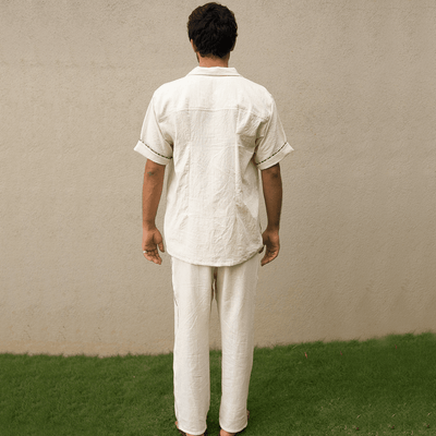 Nilgiri Unisex Pant | Sustainable Cotton Comfort Fit Trousers – Mens Pants on Brown Living™. SKU: 5GA00011. Img 2.