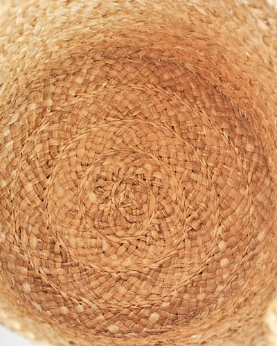 Nira – Banana Fiber Storage Basket – Baskets & Boxes on Brown Living™. SKU: 007. Img 4.