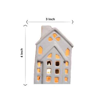 Nordic House Tea Light Holder | Minimal Ceramic Candle Stand – Candles & Fragrances on Brown Living™. SKU: C8. Img 2.