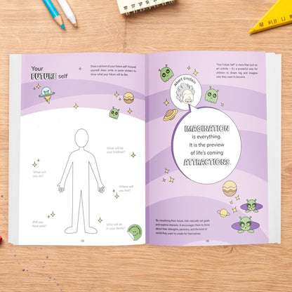 Not So Serious Art Book | Creative Sketch & Doodle Book – Art & Craft Supplies on Brown Living™. SKU: JP-21. Img 3.