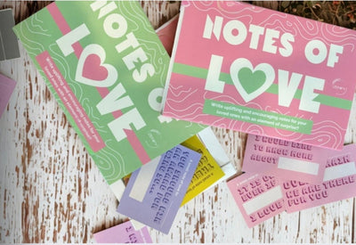 Notes of Love Journal – Gratitude & Positive Affirmations – Notebooks & Notepads on Brown Living™. SKU: NOT - LOV. Img 1.