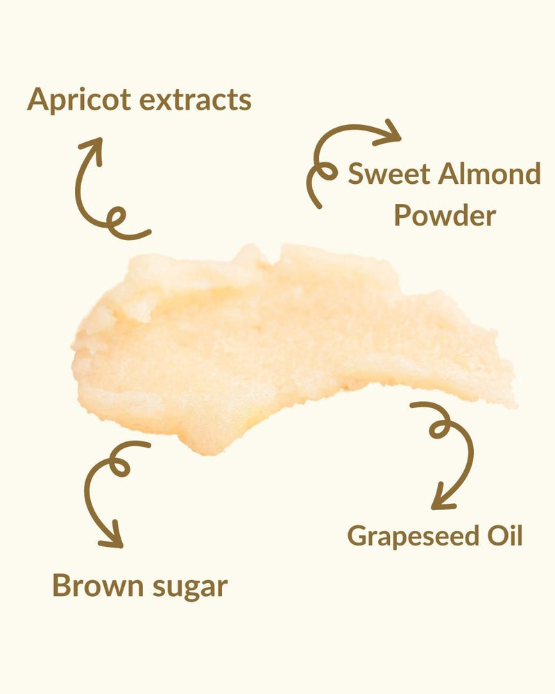 Nutty Polish Apricot Face and Exfoliating Body Scrub | Verified Sustainable by Brown Living™