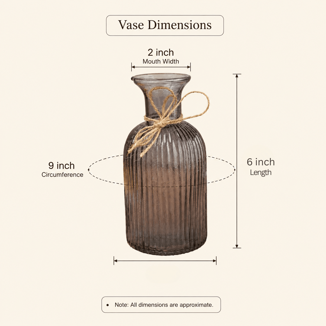 Ocean Crest Statement Vase | Modern Decorative Home Vase – Vases on Brown Living™. SKU: V-401. Img 2.