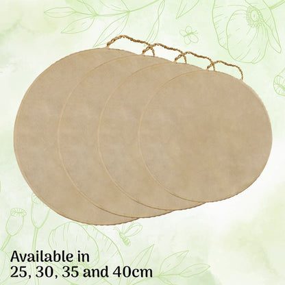 Ocean Drum Plain - 30 cms | Verified Sustainable by Brown Living™