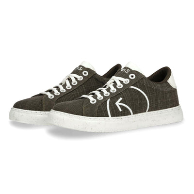 Olive Blaze Mens Sneaker Lace Up – Mens Casual Shoes on Brown Living™. SKU: GS_OLVBLZ3790. Img 1.