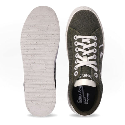 Olive Blaze Mens Sneaker Lace Up – Mens Casual Shoes on Brown Living™. SKU: GS_OLVBLZ3790. Img 6.