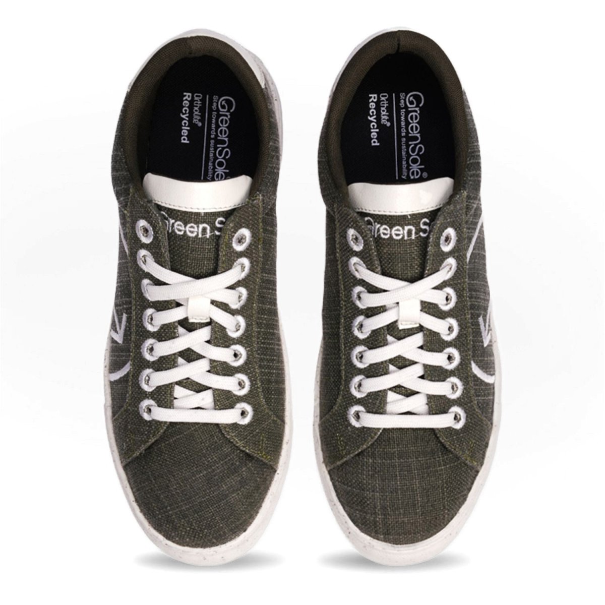 Olive Blaze Mens Sneaker Lace Up | Verified Sustainable by Brown Living™