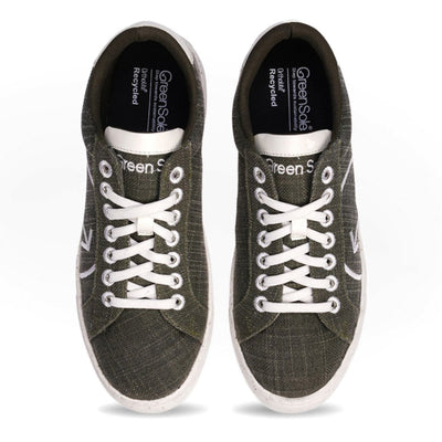 Olive Blaze Mens Sneaker Lace Up – Mens Casual Shoes on Brown Living™. SKU: GS_OLVBLZ3790. Img 2.