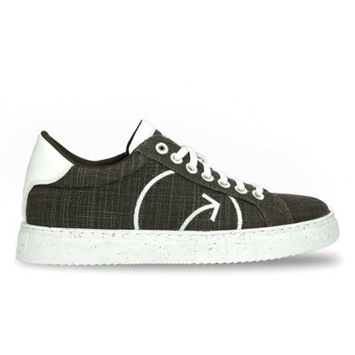 Olive Blaze Mens Sneaker Lace Up – Mens Casual Shoes on Brown Living™. SKU: GS_OLVBLZ3790. Img 4.