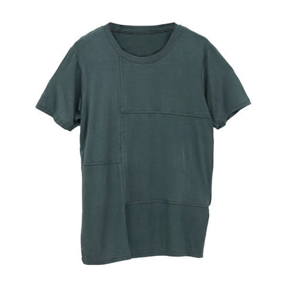 Olive Green Bamboo Block T-shirt | Unisex T shirt | | Verified Sustainable by Brown Living™