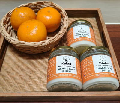 Orange Body Butter 120g | Deep Moisturizing Body Butter – Body Butter on Brown Living™. SKU: ORBDBT. Img 2.