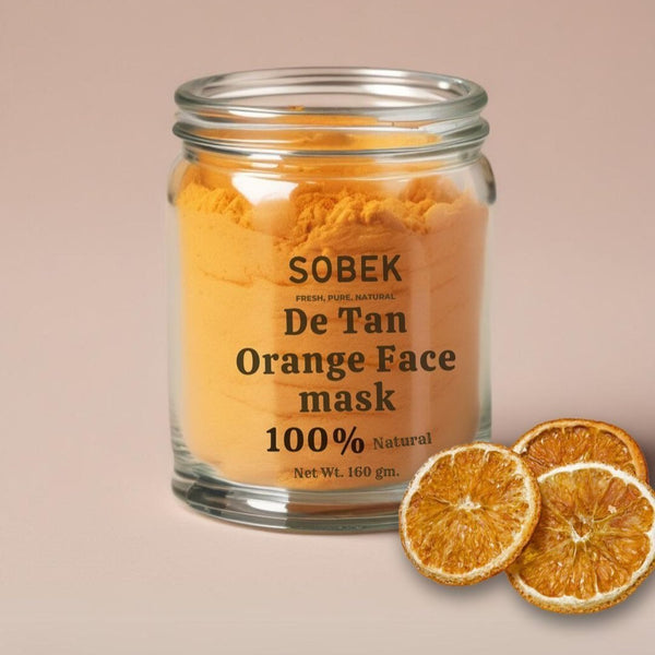 Orange De Tan Powder Face Mask Pack 100 g | Verified Sustainable by Brown Living™