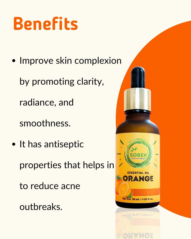 Orange Essential Oil- Therapeutic skincare- 30ml | Verified Sustainable Face Oil on Brown Living™