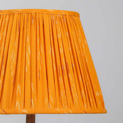 Orange Ikat Empire Lampshade – Lamps & Lighting by Inara Home available on Brown Living™. M . SKU: IHLS0023 - M. Img 3.