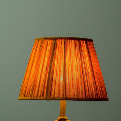 Orange Ikat Empire Lampshade – Lamps & Lighting by Inara Home available on Brown Living™. M . SKU: IHLS0023 - M. Img 2.