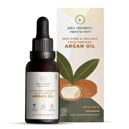 Organic Argan Cold Pressed Carier Oil - 30ml | Verified Sustainable by Brown Living™