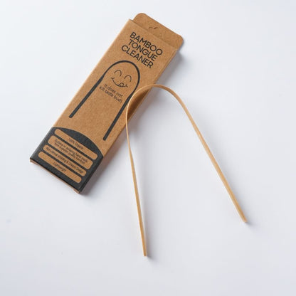 Organic Bamboo Toothbrush with Tongue Cleaner | Verified Sustainable by Brown Living™