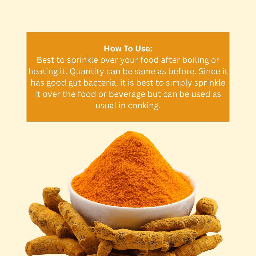 Organic Bio Turmeric Powder 150g | High Bioavailable Curcumin – Seasonings & Spices on Brown Living™. SKU: B0F6KW713Q. Img 5.