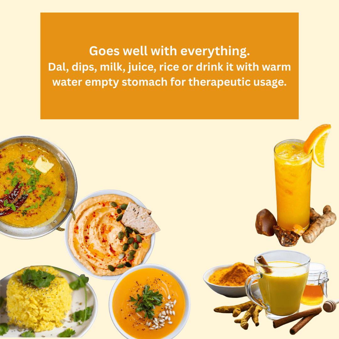 Organic Bio Turmeric Powder 150g | High Bioavailable Curcumin – Seasonings & Spices on Brown Living™. SKU: B0F6KW713Q. Img 6.