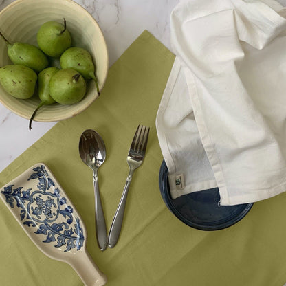 Organic Cotton Kitchen Towels with Plant Based Dyes - 18" x 27" – Kitchen Linens on Brown Living™. SKU: UC - OCKT - 1 - RS. Img 9.