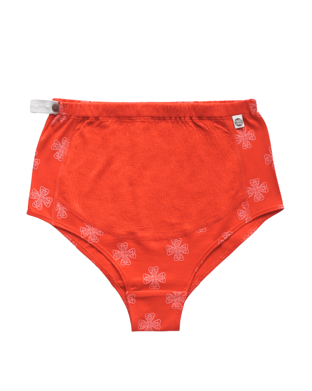 Organic Cotton Maternity Brief | Women’s Comfortable Innerwear – Womens Maternity Wear on Brown Living™. SKU: 005BATMTREDAOP-S. Img 6.