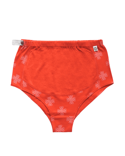 Organic Cotton Maternity Brief | Women’s Comfortable Innerwear – Womens Maternity Wear on Brown Living™. SKU: 005BATMTREDAOP-S. Img 6.