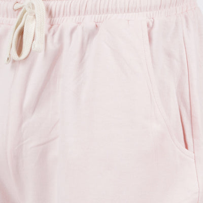 Organic Cotton Pink French Terry Shorts Set | Men’s Loungewear Set – Mens Shorts on Brown Living™. SKU: ARZIKI6-PINK-M. Img 6.