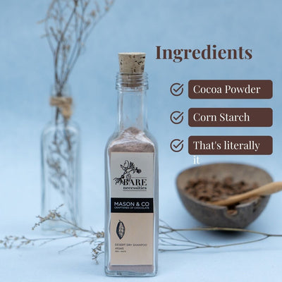 Organic Dessert Dry Shampoo Powder | Instantly Refresh & Add Volume | Leaves no residue - 45g – Hair Shampoo Powder on Brown Living™. SKU: 044-01078-P0025. Img 2.