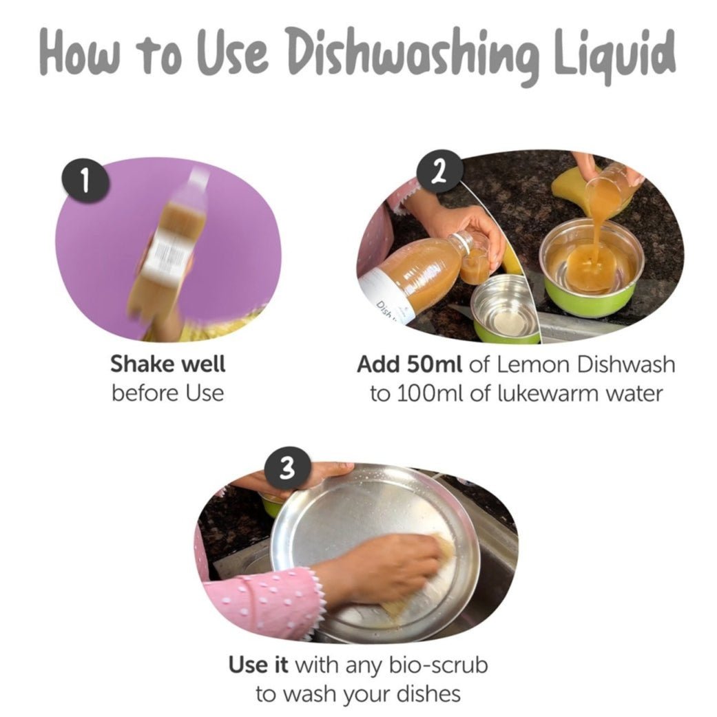 Organic Dishwashing Liquid 1.9L - Non-Toxic & Gentle – Cleaning Products on Brown Living™. SKU: 4BC_ODL-2K. Img 5.
