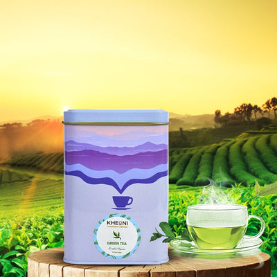 Organic Green Tea - 100g – Tea on Brown Living™. SKU: greentea_100g. Img 2.