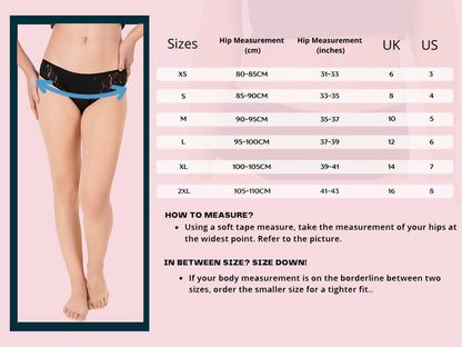 Organic Incontinence Panty (Bikini) (1 pc) | Verified Sustainable by Brown Living™