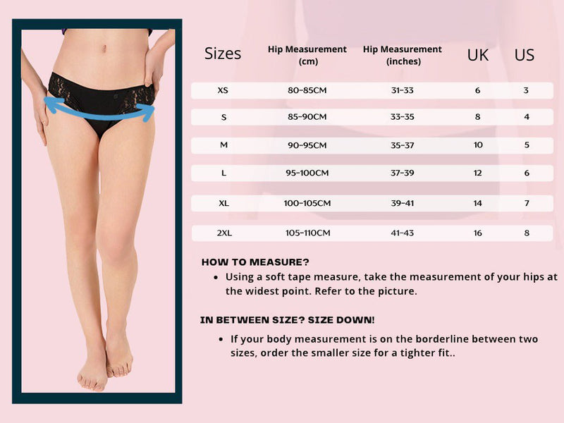 Organic Incontinence Panty (Bikini) (1 pc) | Verified Sustainable Womens Underwear on Brown Living™