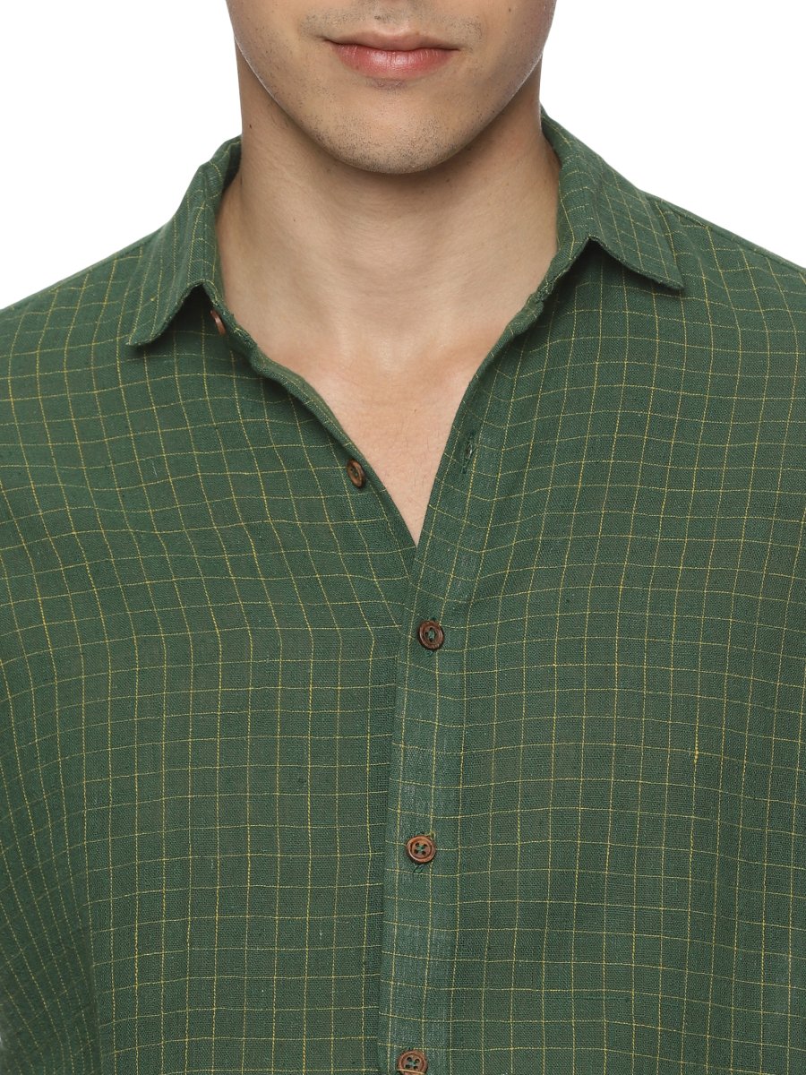 Organic Kala Cotton Mens Shirt | Verified Sustainable by Brown Living™