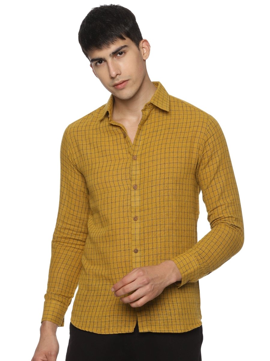 Organic Kala Cotton Mens Shirt | Verified Sustainable by Brown Living™