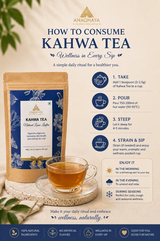 Organic Kashmiri Kahwa Herbal Tea | 50g – Tea on Brown Living™. SKU: 020. Img 3.
