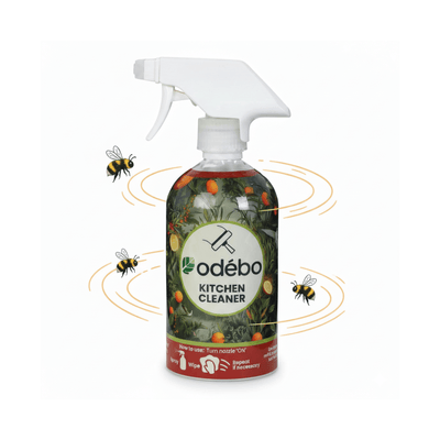 Organic Kitchen Degreaser & Cleaner | Foaming | Concentrate – Cleaning Products on Brown Living™. SKU: odebo - 017. Img 1.