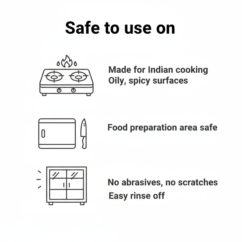 Organic Kitchen Degreaser & Cleaner | Foaming | Concentrate – Cleaning Products on Brown Living™. SKU: odebo - 017. Img 2.