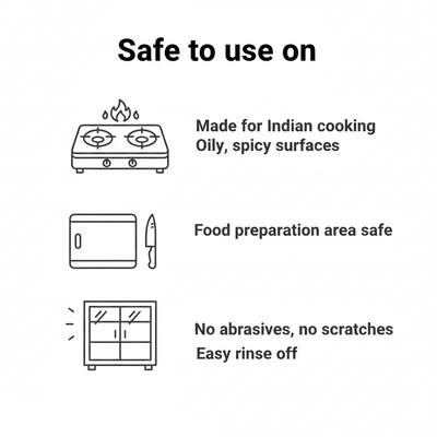 Organic Kitchen Degreaser & Cleaner | Foaming | Concentrate – Cleaning Products on Brown Living™. SKU: odebo - 017. Img 2.