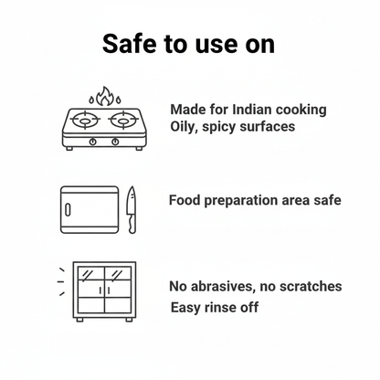 Organic Kitchen Degreaser & Cleaner | Foaming | Concentrate – Cleaning Products on Brown Living™. SKU: odebo - 017. Img 2.