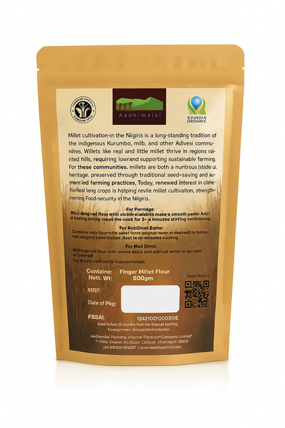 Organic Millets – Traditions of the Hills | Premium Millet Series – Cereal & Meusli on Brown Living™. SKU: APPCL-059. Img 6.