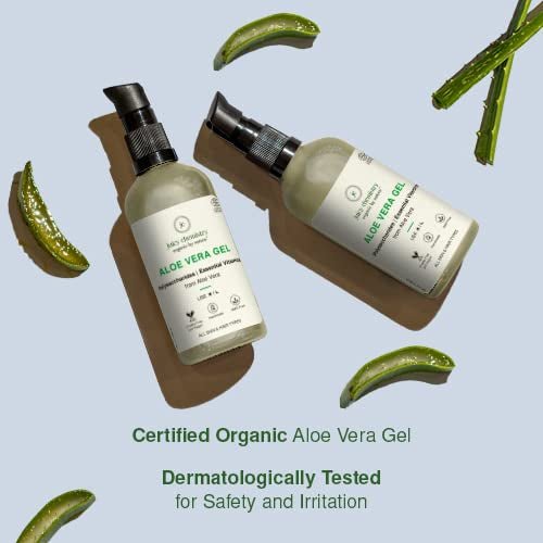 Organic Multi - purpose Hydrating Aloe Vera Gel - 100 ml | Verified Sustainable by Brown Living™