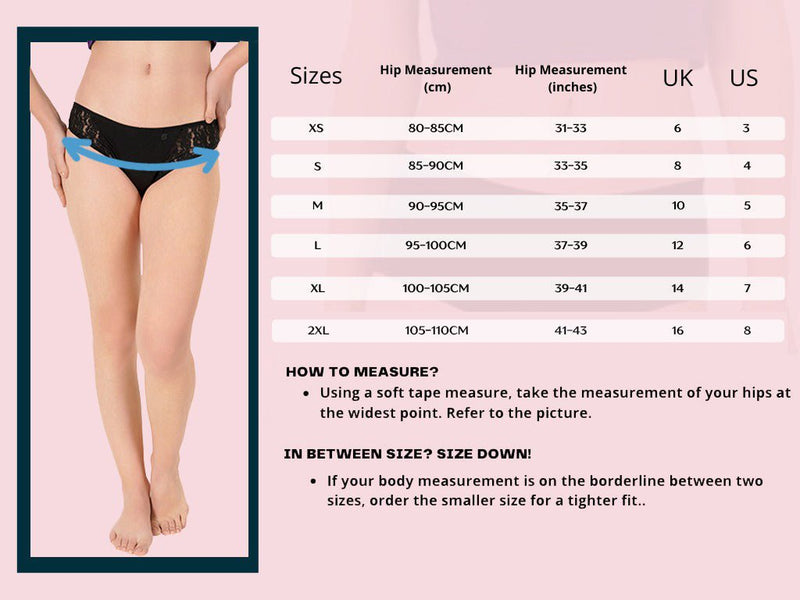 Organic Period Panty (Bikini) (1 pc) | Verified Sustainable Womens Underwear on Brown Living™