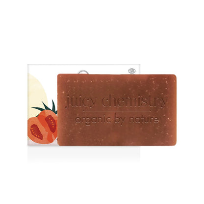 Organic Potato, Tomato & Lemongrass Cold - processed Handmade Soap - 100g | Verified Sustainable by Brown Living™