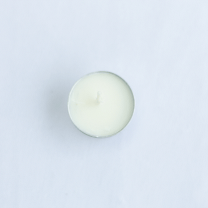 Organic Soy Wax Tea Lights – Set of 50 – Candles & Fragrances on Brown Living™. SKU: SN12120. Img 2.