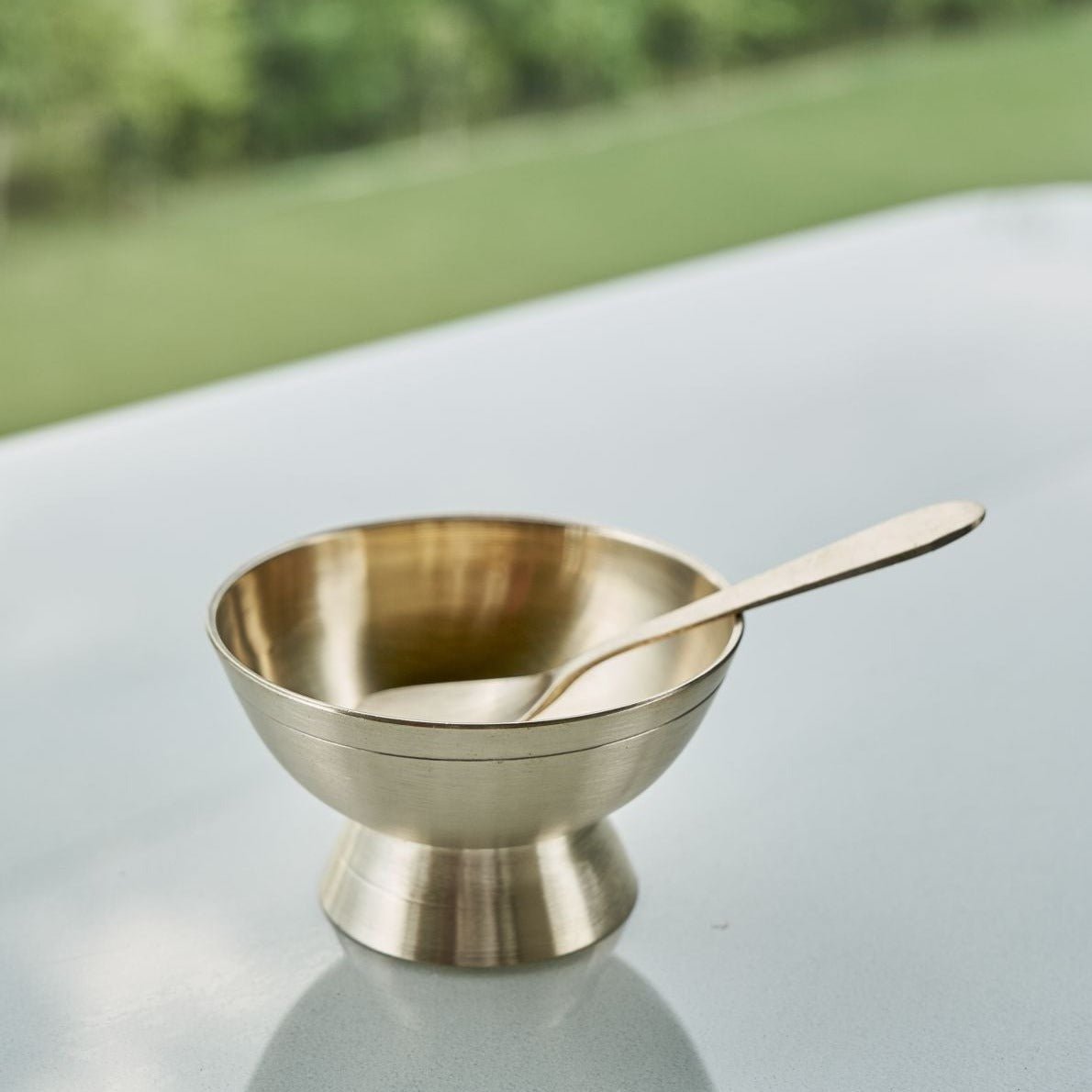 Original Kansa Bronze Ice Cream Set (Small) | Verified Sustainable by Brown Living™